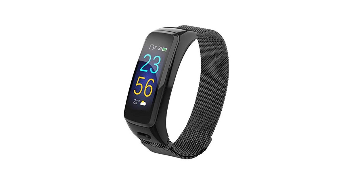 FWwD Smart Watch, BluetoothHeadset Farbdisplay Herzfrequenz