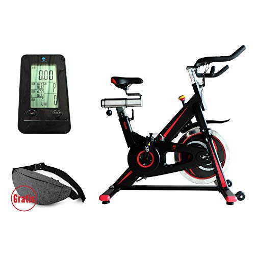 KS Kingstein Sports Indoor Cycling Bike/Speed Bike Ergometer Heimtrainer - Smartphonehalterung - Pulsmessung