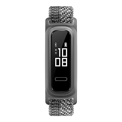 HUAWEI Huawei Band 4e wasserdichter Bluetooth Fitness- Aktivitätstracker mit 6-achsigem Bewegungssensor, OLED Display und Touchscreen, Misty Grey