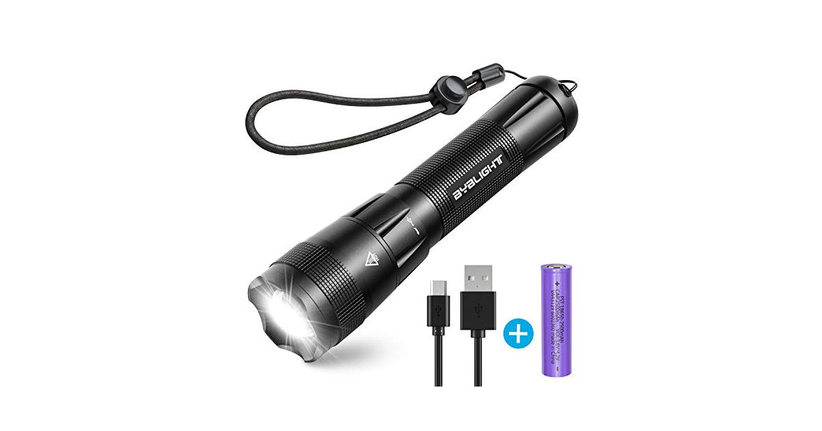 JETHMA Lumilink Mini-Taschenlampe – 1200 Lumen, Wiederaufladbar & Wasserdicht Für Outdoor & Notfall