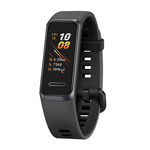 HUAWEI Huawei Band 4 wasserdichter Bluetooth Fitness- Aktivitätstracker mit Herzfrequenzmesser, Sport Band und Touchscreen, Graphite Black