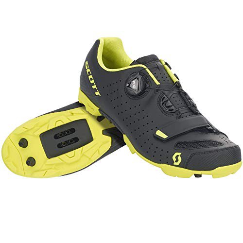 Scott MTB Comp Boa Fahrrad Schuhe schwarz/gelb 2020: Größe: 43