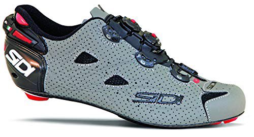 Sidi SIDI Shot Air Rennradschuhe, Grau (Schwarz/Mattgrau), 47 EU