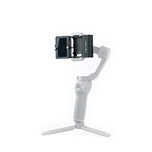 Hensych für PGYTECH Aluminiumlegierung Action Camera Adapter + für Mobile Gimbal,Halter Halterung Stabilisator für OSMO Action,für GoPro 3/3 + / 4/5/6/7,für XIAO YI / XIAO YI 4K,für OSMO Mobile 3/2
