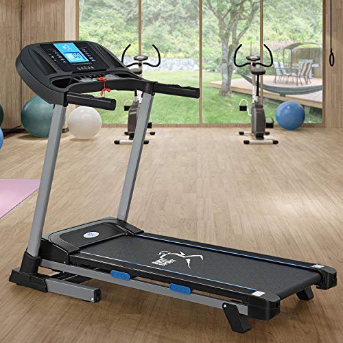 ArtSport Laufband Speedrunner SR1620 elektrisch klappbar | 16 km/h Geschwindigkeit | 12 Programme | 120 kg belastbar | Fitness Heimtrainer Jogging