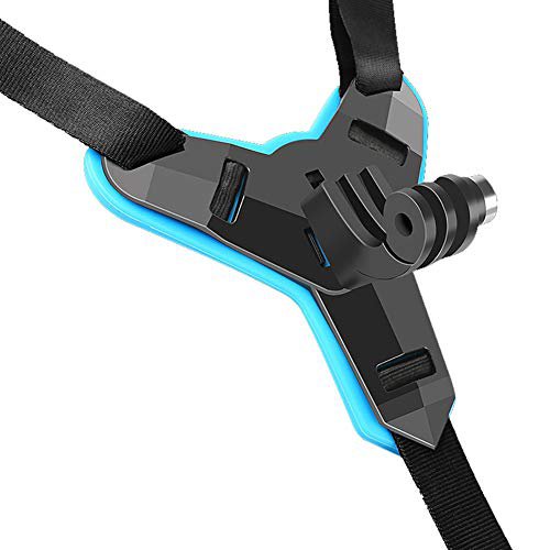 GCDN Motorradhelm-Kamera-Halterung, Kinn-Halterung, für GoPro Hero 7 5, Action-Kamera, Kinnhalter, Camear-Zubehör
