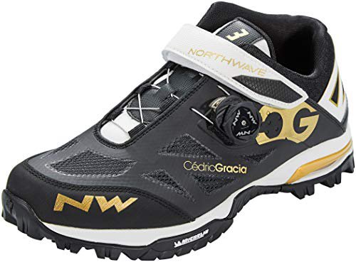 Northwave Enduro Mid MTB Fahrrad Schuhe schwarz/weiß 2020: Größe: 43