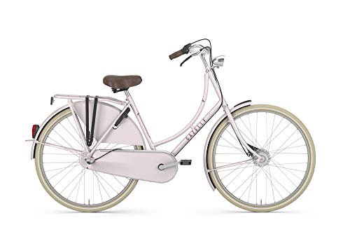 Gazelle Classic Damen 3 Gang Hollandrad Citybike Stadt-Fahrrad 2021, Farbe:rosa, Rahmenhöhe:57 cm