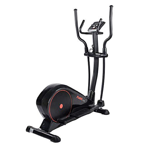 Fuel Fitness CT300 Crosstrainer, Crosstrainer-Stepper für zuhause, optimale Bewegung, Nutzergewicht bis 150kg, LCD-Trainingscomputer, KINOMAP-kompatibel