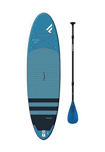 Fanatic Fly Air 10';4"aufblasbares SUP Stand Up Paddle Boarding Paket - Board, Tasche, Pumpe & Paddel - Leichtgewicht