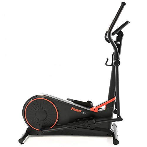 Fuel Fitness CT500 Crosstrainer, Premium Crosstrainer-Stepper für zuhause, Nutzergewicht bis 150kg, 15 Trainingsprogramme, App-Anbindung, KINOMAP-kompatibel. 3-Schritte-Montage