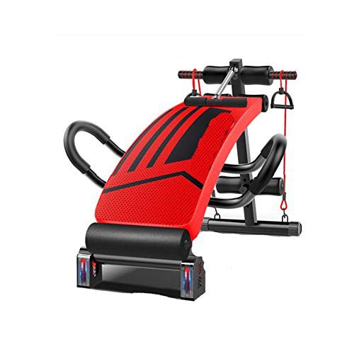 LSX - Hantelbank Sit-ups Fitnessgeräte zu Hause Rückenplatte Bauch Maschine Multifunktions @