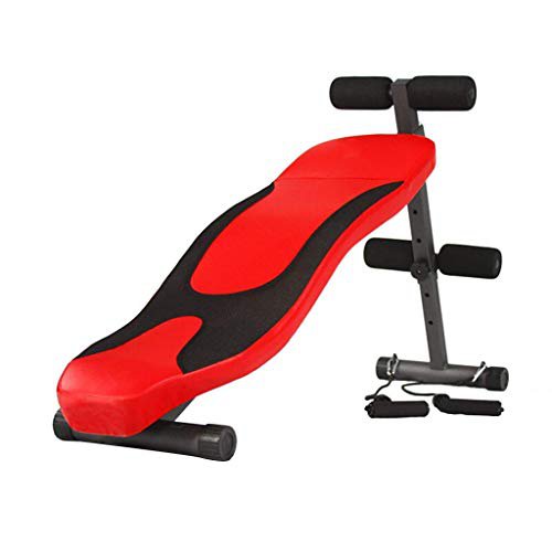LSX - Hantelbank Hantelbank, Folding S-förmige Sit-up Board Einstellbare Bauch-Übung, Multifunktionsbank Brett, 2 Farben Optional @ (Color : B)
