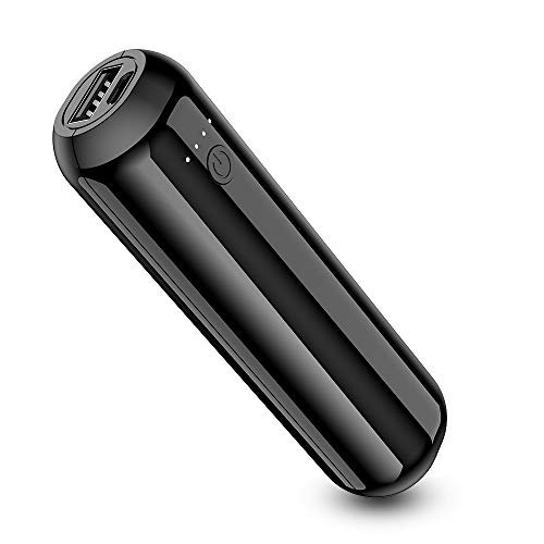 Heganus Power Bank, 5000mAh 2.4A Slim Tragbares Powerbank, [1.1 inch] Klein and Kompakte Handy Ladegerät Ultra Dünn Mini Externer Akku für für iPhone, Samsung Galaxy, Huawei usw