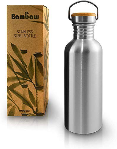 Bambaw Trinkflasche 500ml Edelstahl Langlebige Wasserflasche 500 Ml Wiederverwendbare Oko Wasserflasche Fur Camping