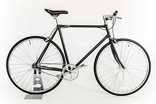 WOLFF Fixie/Singlespeed, 28", Classic, Stahlrahmen gemufft, schwarz (56cm)