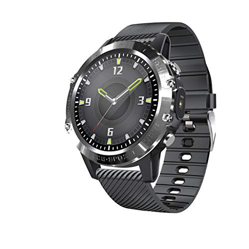 SINGOing Unisex – Erwachsene Smartwatch Fitness Tracker GPS Sportuhr Schrittzähler Pulsmesser,wasserdichte-Fitnessuhr Farbbildschirm Aktivitätstracker Schrittzähler Uhr mit Stoppuhren für Damen Herren Kinder