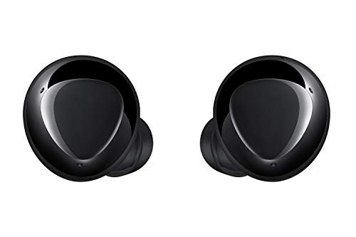 Samsung Galaxy Buds +, Kabellose Kopfhörer, 3 Mikrophone, Sound by AKG, ausdauernder Akku, 2-Wege-Lautsprecher Bluetooth, Schwarz (Deutche Version)