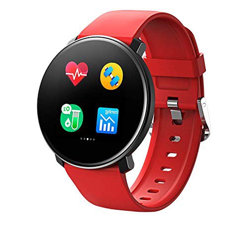 gongxi gongxi Round Screen Smart Watch Blutdruck Herzfrequenz Gesundheit Sport Armband Männer und Frauen Paare Wasserdicht Multifunktionsarmband Sport Armband Sportuhr Herzuhr Herzfrequenz Uhr