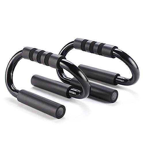 GREFIC Liegestützgriffe, Push Up Bars mit Schaum Gepolsterte Griffe, Fitnessgeräte für Zuhause