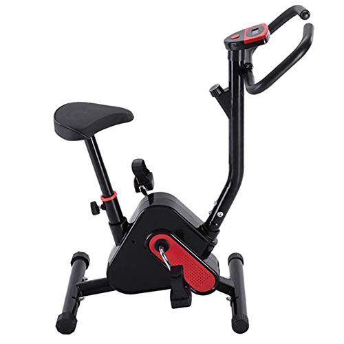 VictorySport Ergometer Heimtrainer Fitness Bike Sports Hometrainer Klappbar, Muliti-Widerstandsstufen Plus Riemenantrieb und klappbar