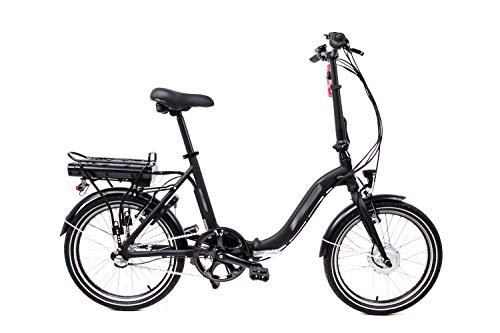 Allegro 20 Zoll Elektro Faltrad E Bike Klapprad Pedelec Shimano Nexus 3 Gang Rücktritt schwarz