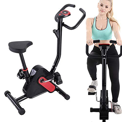 OLDWANG Ergometer Trimmrad Cardio Heimtrainer,Cycling Bike mit Radfahren Verstellbarer Lenker Sitzwiderstand Digitaler Monitor Unisex