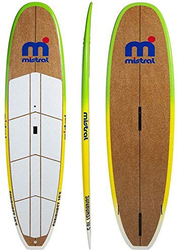 MISTRAL Unisex – Erwachsene Sunburst 9.6 SUP Board, Braun, Blau, Weiß, Gelb, Grün
