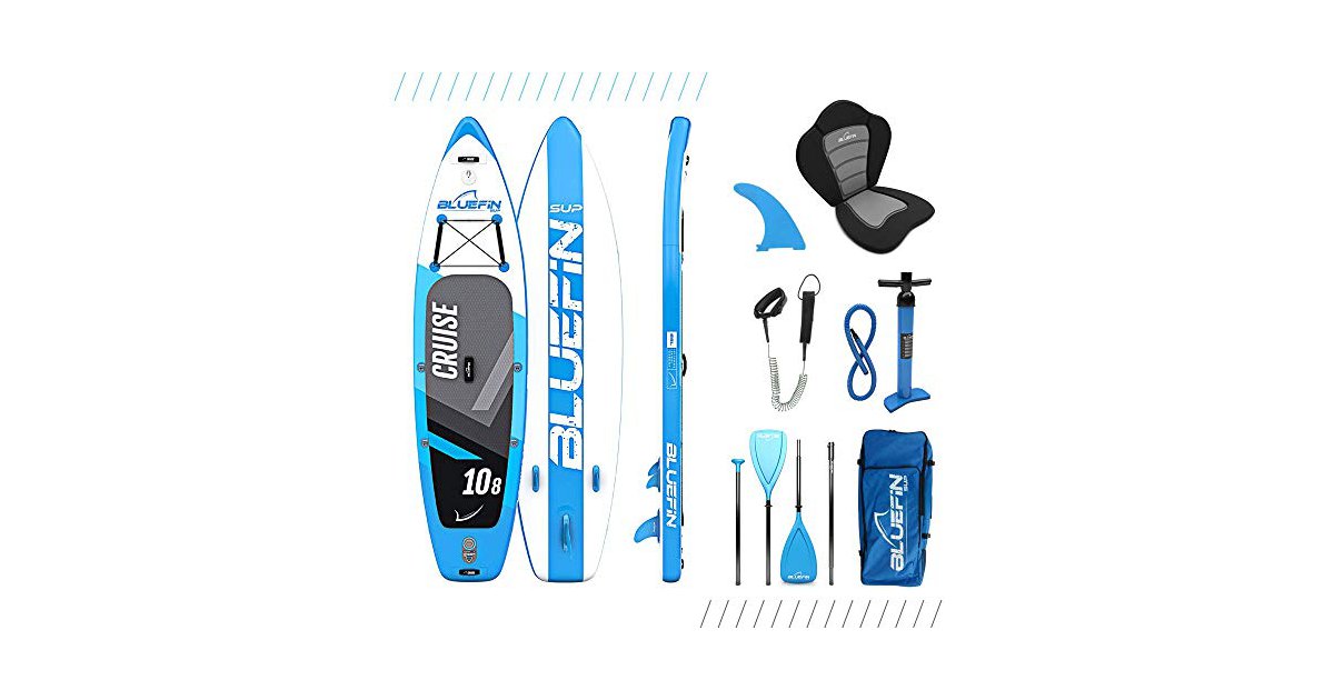 Bluefin SUP Bluefin Cruise SUP Board Set Aufblasbares Stand Up Paddle