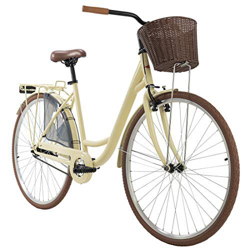 KS Cycling Damenfahrrad 28" Zeeland beige singlespeed RH 48 cm