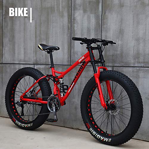 XIAOFEI Fahrrad 26 Zoll MTB Top Fat Wheel Motorrad Fat Bike Fat Tire Mountainbike Beach Cruiser