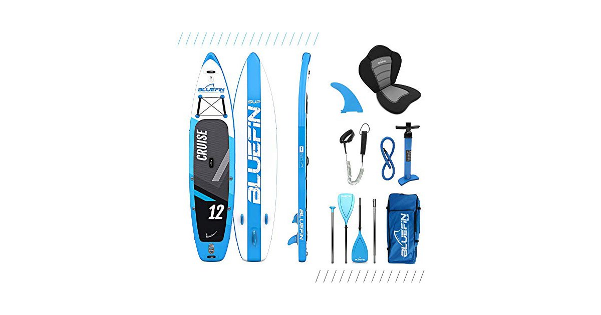 Bluefin SUP Bluefin Cruise SUP Board Set Aufblasbares Stand Up Paddle