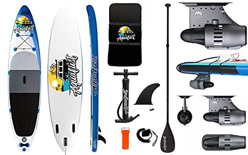 AQUALUST 12'0" SUP Board Stand Up Paddle Surf-Board BlueDrive S Power Fin Motor mit Akku