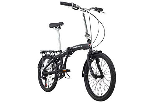 KS Cycling Faltrad 20'' Quickfold schwarz-weiß RH 27 cm