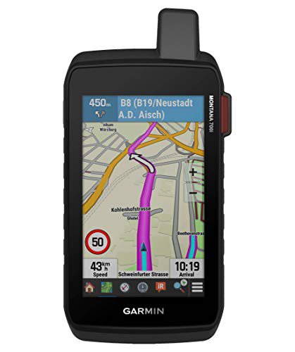 Garmin Bergsport GPS-Gerät Montana 700i schwarz/rot (701) 000