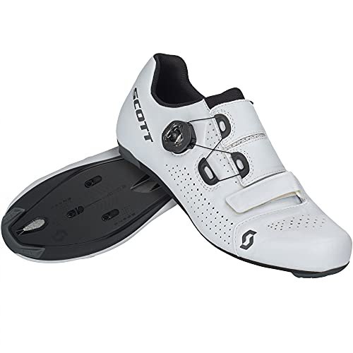 Scott Road Team Boa Rennrad Fahrrad Schuhe weiß/schwarz 2022: Größe: 45