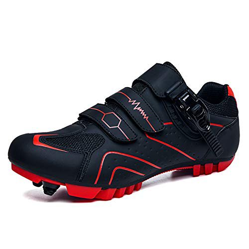 Prodkfe Moutntain Fahrradschuhe Herren Damen MTB Schuhe SPD Mountainbike Schuhe mit Schnalle