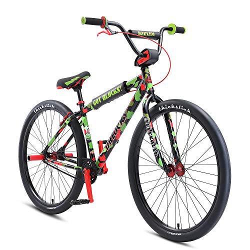 SE Bikes DBlocks Big Ripper 29 2021 BMX Cruiser Rad - 29 Zoll | Green/Red | rot/grün | 23.6"