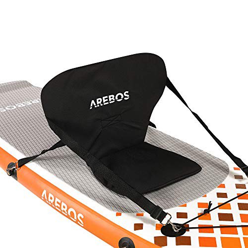 Arebos Kajak-Sitz für SUP Board Stand Up Paddle Surfboard Top Comfort