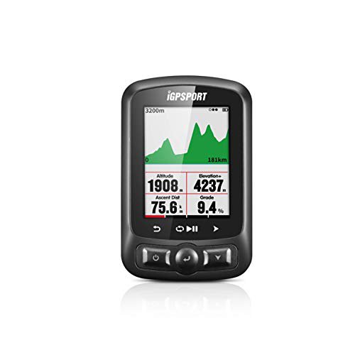 iGPSPORT GPS Fahrradcomputer ANT iGS618 Fahrradcomputer mit Straßenkarte Navigation Wasserdicht IPX7