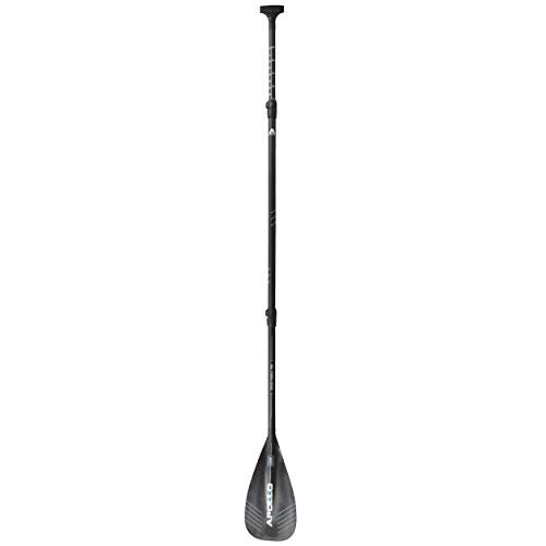 Apollo Speed Paddle Pro, SUP Paddel, 3-teiliges Paddel für Stand-Up-Paddling, 180-220 cm, Stechpaddel aus Carbon und Fiberglas für Kinder und Erwachsene