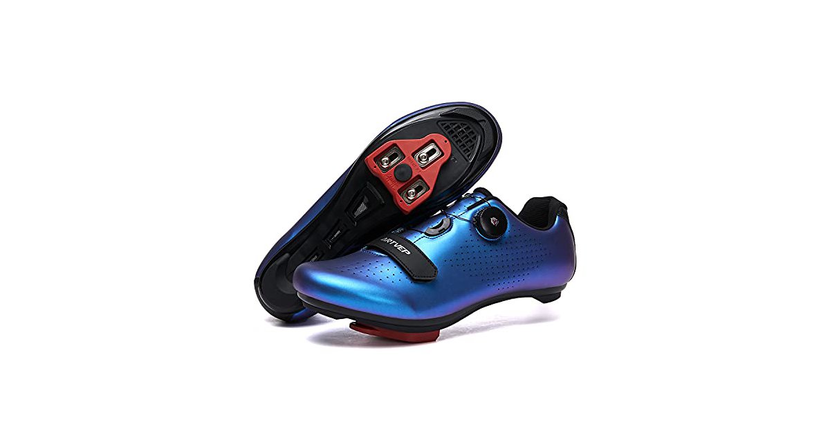 PENXZT Fahrradschuhe Für Herren & Damen - SPD Kompatible MTB & Rennradschuhe Mit Cleats