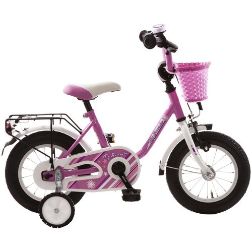 BACHTENKIRCH Kinderfahrrad »My Bonnie«, 1 Gang, U-Type Rahmen, Weiß-Pink