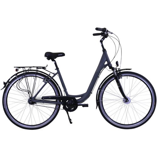 HAWK Bikes Cityrad »Wave Deluxe«, 26 Zoll, 7-Gang, Damen