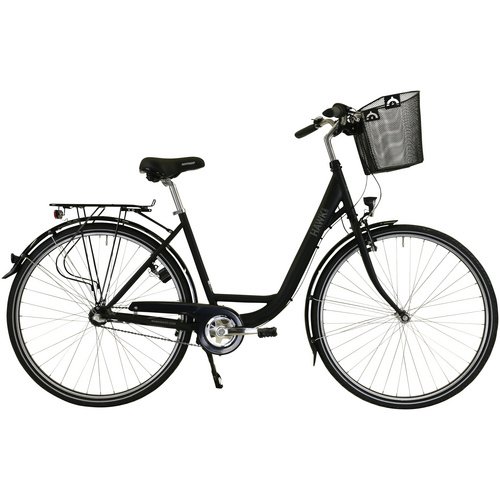 HAWK Bikes Cityrad »Wave Premium Plus«, 26 Zoll, 3-Gang, Damen