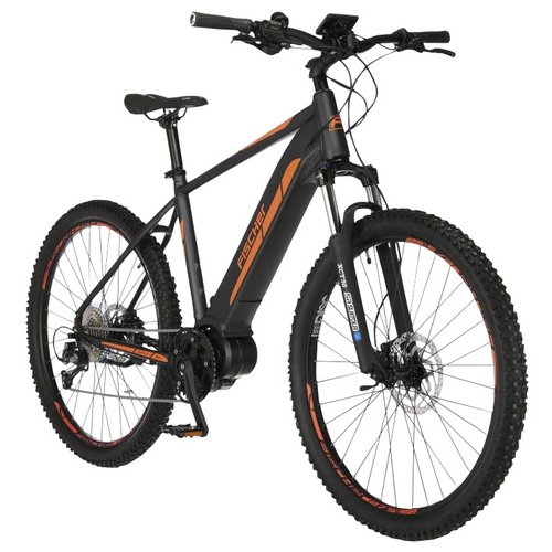 FISCHER DIE FAHRRADMARKE E-Bike Mountainbike »MONTIS 4.0i«, 27,5", 9-Gang, 10.5 Ah, Diamant
