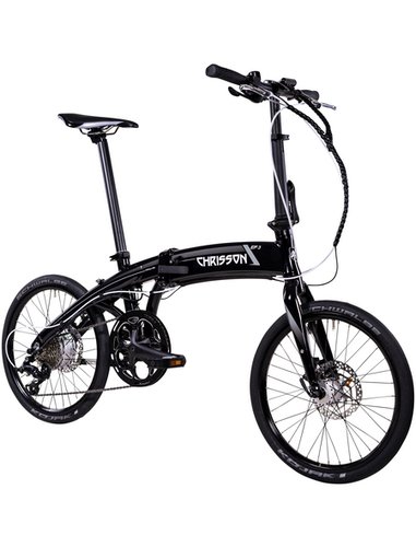 CHRISSON E-Bike »EF3«, 16", 9-Gang, 8.7 Ah