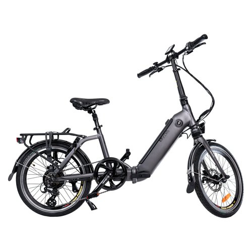 AsVIVA E-Bike 20" Klapprad B13 Stadtfalter AsVIVA 36V 14,0Ah Elektro-Klapprad Elektrofahrrad Pedelec grau