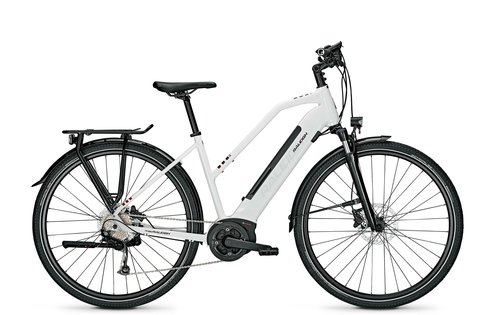 Raleigh KENT 9 white glossy 2021 28"; 500 Wh Trapez