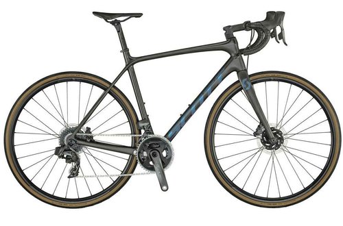 Scott Addict SE Disc carbon raw/cameleon green 2021 Diamant